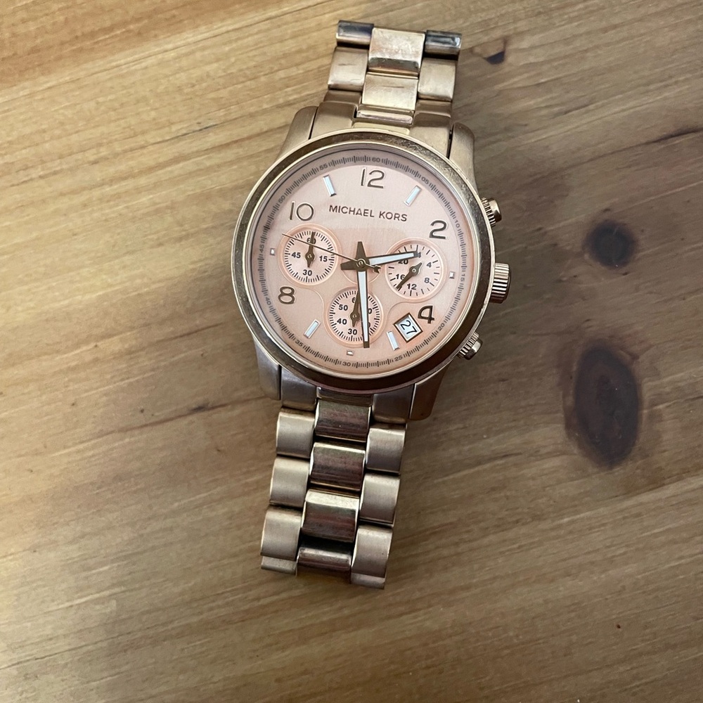 Michael Kors Rose Gold Watch